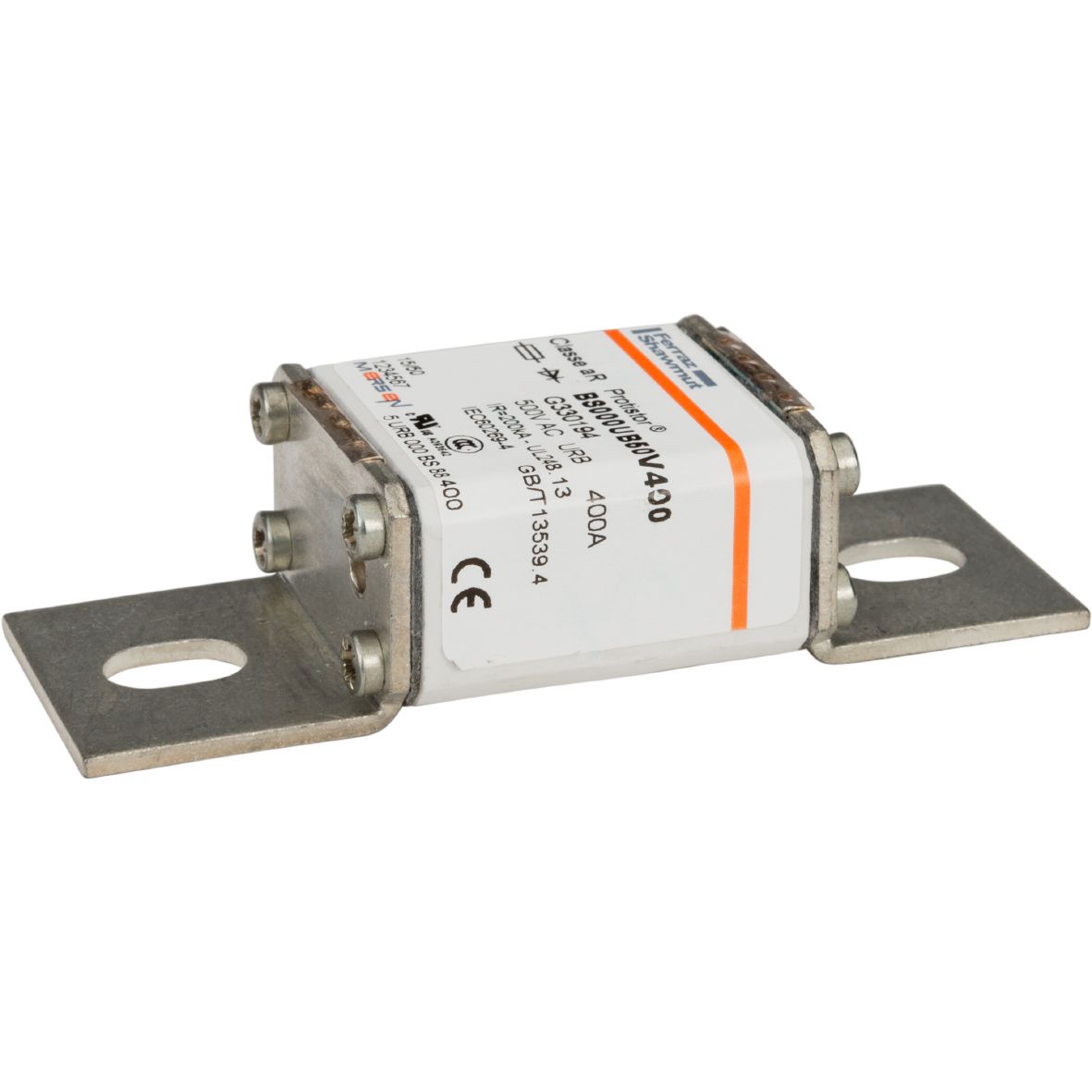 G330194 - Size 000 BS88, horizontal body, without indicator aR 400 A 500VAC
